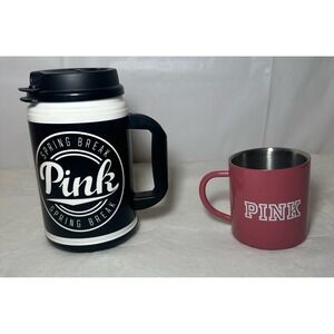 PINK by Victorias Secret Y2K vintage Mug and Cup Lot